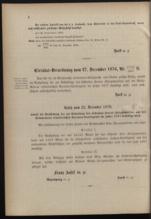 Verordnungsblatt für die Kaiserlich-Königliche Landwehr 18770113 Seite: 4