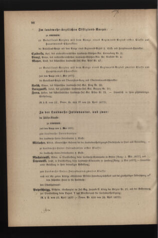 Verordnungsblatt für die Kaiserlich-Königliche Landwehr 18770430 Seite: 8