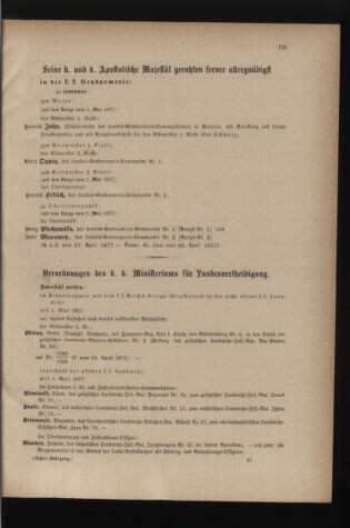 Verordnungsblatt für die Kaiserlich-Königliche Landwehr 18770430 Seite: 9