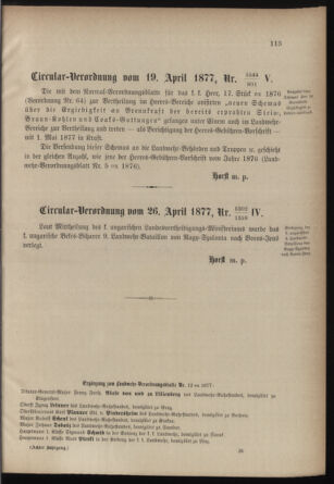 Verordnungsblatt für die Kaiserlich-Königliche Landwehr 18770517 Seite: 5