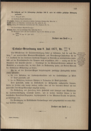 Verordnungsblatt für die Kaiserlich-Königliche Landwehr 18770731 Seite: 5