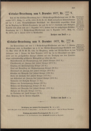 Verordnungsblatt für die Kaiserlich-Königliche Landwehr 18771221 Seite: 7