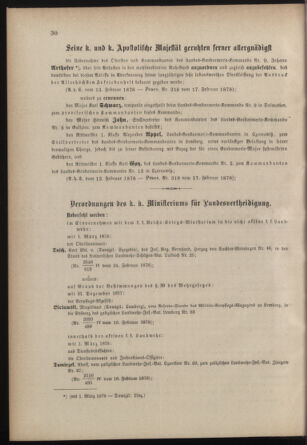 Verordnungsblatt für die Kaiserlich-Königliche Landwehr 18780305 Seite: 2