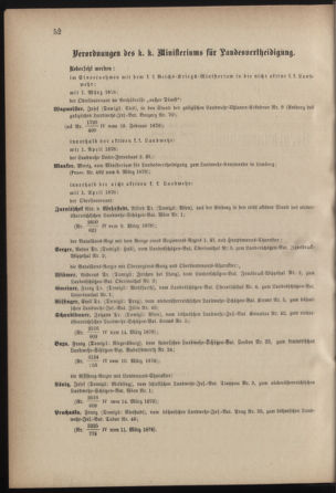 Verordnungsblatt für die Kaiserlich-Königliche Landwehr 18780323 Seite: 2