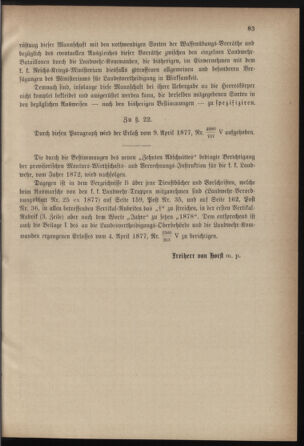 Verordnungsblatt für die Kaiserlich-Königliche Landwehr 18780420 Seite: 5