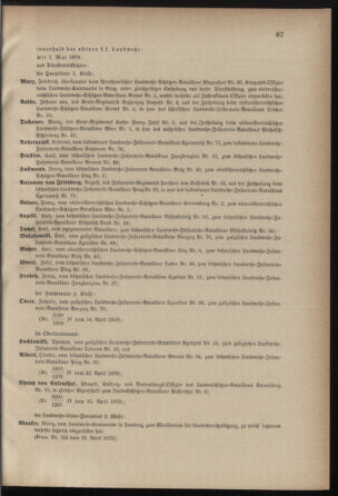 Verordnungsblatt für die Kaiserlich-Königliche Landwehr 18780425 Seite: 3