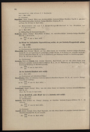 Verordnungsblatt für die Kaiserlich-Königliche Landwehr 18780425 Seite: 4