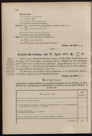 Verordnungsblatt für die Kaiserlich-Königliche Landwehr 18780511 Seite: 4