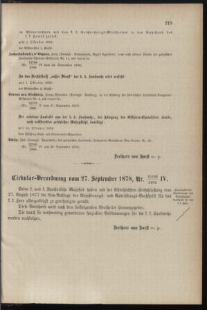 Verordnungsblatt für die Kaiserlich-Königliche Landwehr 18781002 Seite: 3