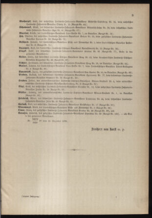 Verordnungsblatt für die Kaiserlich-Königliche Landwehr 18790102 Seite: 9