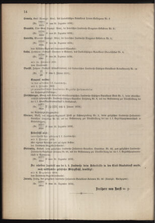 Verordnungsblatt für die Kaiserlich-Königliche Landwehr 18790111 Seite: 4