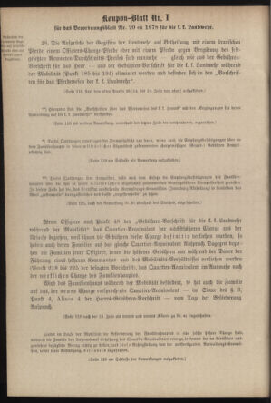 Verordnungsblatt für die Kaiserlich-Königliche Landwehr 18790117 Seite: 72