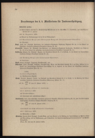 Verordnungsblatt für die Kaiserlich-Königliche Landwehr 18790207 Seite: 2