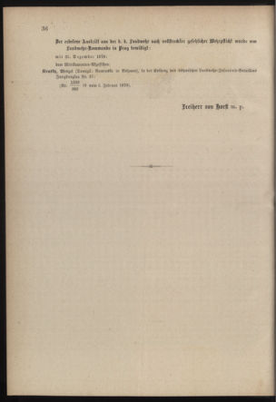 Verordnungsblatt für die Kaiserlich-Königliche Landwehr 18790207 Seite: 4