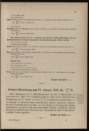 Verordnungsblatt für die Kaiserlich-Königliche Landwehr 18790315 Seite: 5