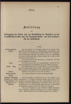 Verordnungsblatt für die Kaiserlich-Königliche Landwehr 18790430 Seite: 31