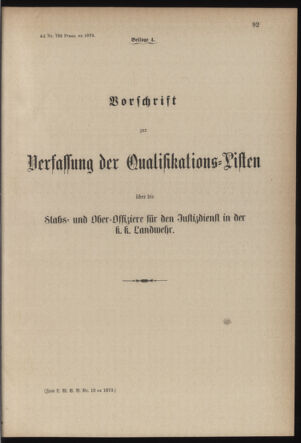 Verordnungsblatt für die Kaiserlich-Königliche Landwehr 18790430 Seite: 7