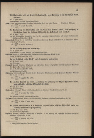 Verordnungsblatt für die Kaiserlich-Königliche Landwehr 18790528 Seite: 3