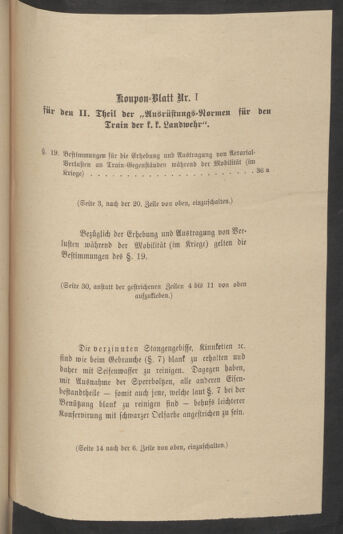 Verordnungsblatt für die Kaiserlich-Königliche Landwehr 18790531 Seite: 121