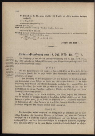 Verordnungsblatt für die Kaiserlich-Königliche Landwehr 18790725 Seite: 4