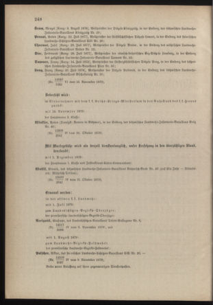 Verordnungsblatt für die Kaiserlich-Königliche Landwehr 18791125 Seite: 2