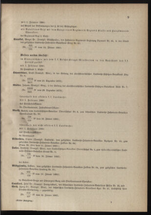 Verordnungsblatt für die Kaiserlich-Königliche Landwehr 18800124 Seite: 5