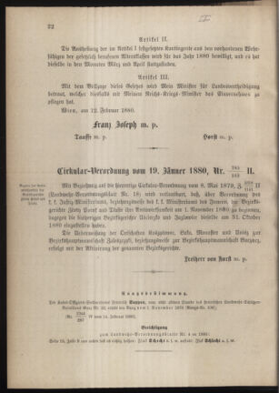 Verordnungsblatt für die Kaiserlich-Königliche Landwehr 18800220 Seite: 4