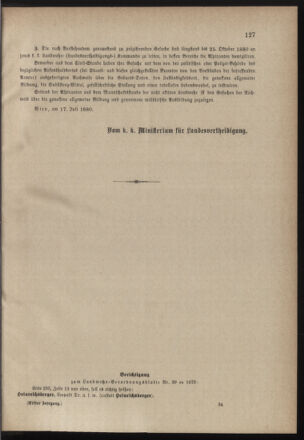 Verordnungsblatt für die Kaiserlich-Königliche Landwehr 18800810 Seite: 5