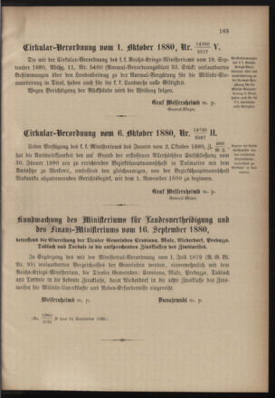 Verordnungsblatt für die Kaiserlich-Königliche Landwehr 18801012 Seite: 3