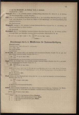 Verordnungsblatt für die Kaiserlich-Königliche Landwehr 18820426 Seite: 3