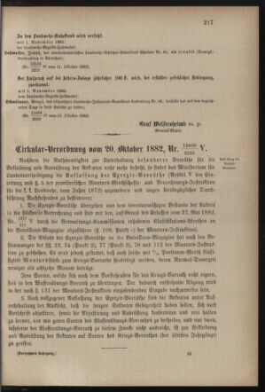 Verordnungsblatt für die Kaiserlich-Königliche Landwehr 18821031 Seite: 5