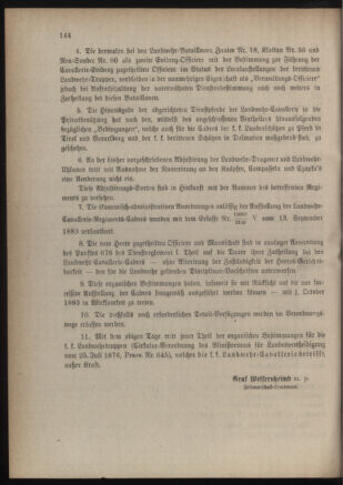 Verordnungsblatt für die Kaiserlich-Königliche Landwehr 18831017 Seite: 4