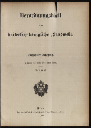 Verordnungsblatt für die Kaiserlich-Königliche Landwehr 18831231 Seite: 49