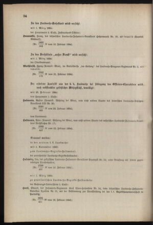 Verordnungsblatt für die Kaiserlich-Königliche Landwehr 18840229 Seite: 2