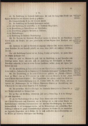 Verordnungsblatt für die Kaiserlich-Königliche Landwehr 18840619 Seite: 23