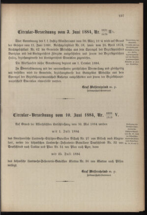 Verordnungsblatt für die Kaiserlich-Königliche Landwehr 18840630 Seite: 5