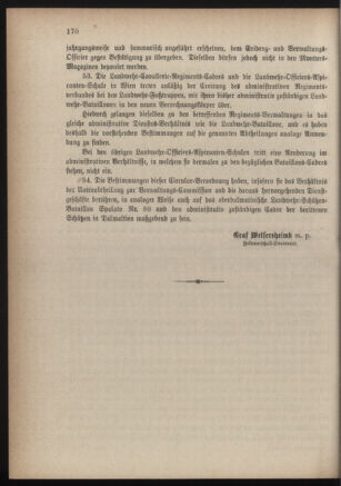 Verordnungsblatt für die Kaiserlich-Königliche Landwehr 18840707 Seite: 10