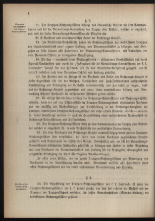 Verordnungsblatt für die Kaiserlich-Königliche Landwehr 18840707 Seite: 16