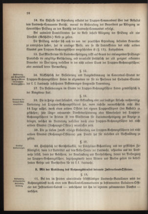 Verordnungsblatt für die Kaiserlich-Königliche Landwehr 18840707 Seite: 22