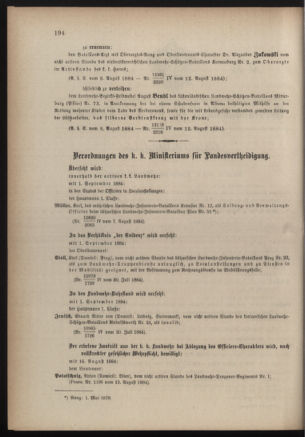 Verordnungsblatt für die Kaiserlich-Königliche Landwehr 18840820 Seite: 2