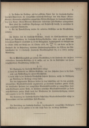 Verordnungsblatt für die Kaiserlich-Königliche Landwehr 18841214 Seite: 5