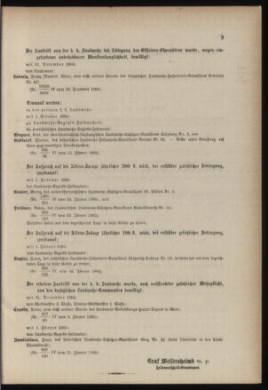 Verordnungsblatt für die Kaiserlich-Königliche Landwehr 18850127 Seite: 3