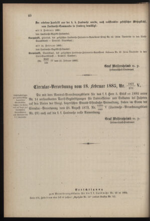 Verordnungsblatt für die Kaiserlich-Königliche Landwehr 18850305 Seite: 10