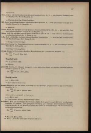 Verordnungsblatt für die Kaiserlich-Königliche Landwehr 18850305 Seite: 7