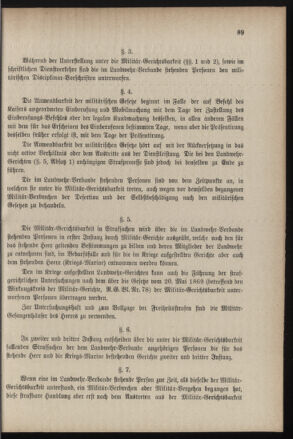 Verordnungsblatt für die Kaiserlich-Königliche Landwehr 18850618 Seite: 5