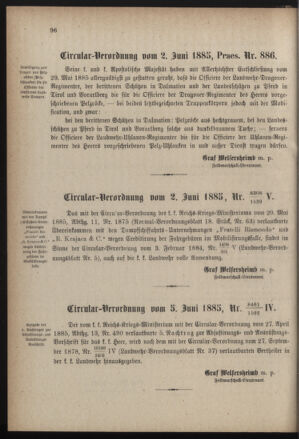 Verordnungsblatt für die Kaiserlich-Königliche Landwehr 18850622 Seite: 4