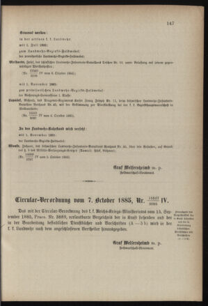 Verordnungsblatt für die Kaiserlich-Königliche Landwehr 18851015 Seite: 3