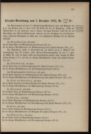 Verordnungsblatt für die Kaiserlich-Königliche Landwehr 18851231 Seite: 7