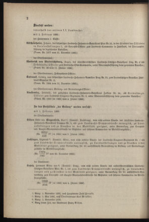 Verordnungsblatt für die Kaiserlich-Königliche Landwehr 18860115 Seite: 2