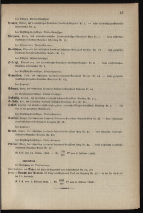 Verordnungsblatt für die Kaiserlich-Königliche Landwehr 18860209 Seite: 13